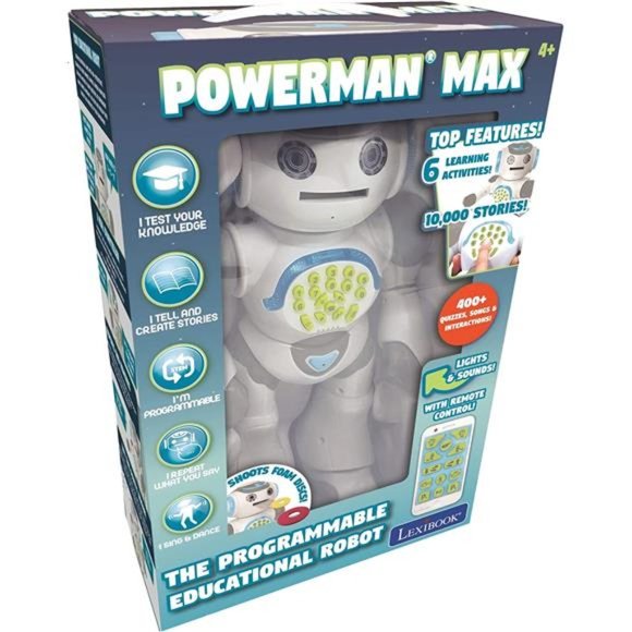 Powerman Max, Remote Control Walking Talking Toy Robot Programmable for Kids 4+ - Picture 6 of 6